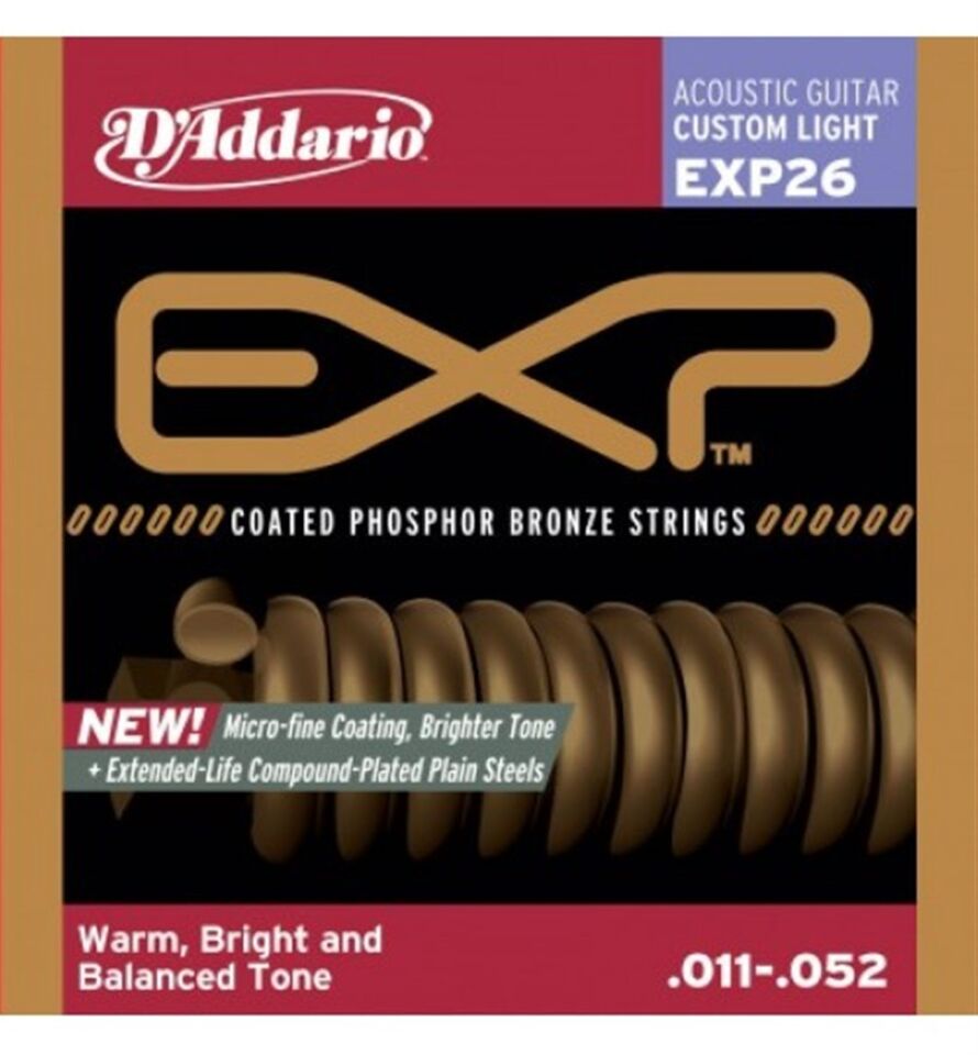 AKUSTİK GİTAR TELİ DADDARIO EXP 0,11