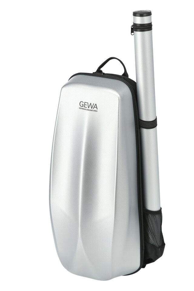 KEMAN KUTUSU GEWA SPACE SILVER 4/4-3/4 POLLYCARBON 2.7 KG