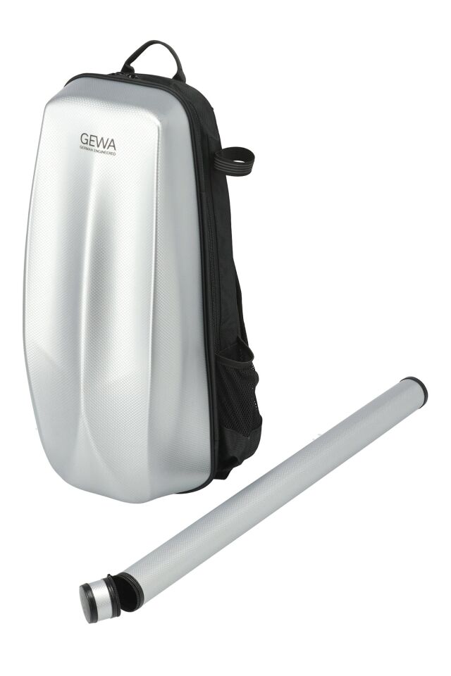 KEMAN KUTUSU GEWA SPACE SILVER 4/4-3/4 POLLYCARBON 2.7 KG