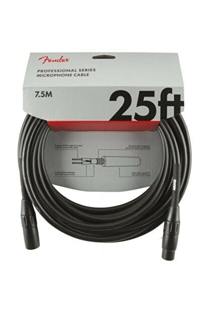 MİKROFON KABLOSU FENDER 7 METRE 25'