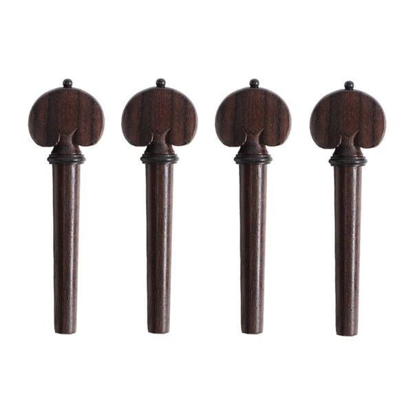 KEMAN KULAĞI PICALDI ROSEWOOD (GÜL AĞACI) KALP SET 4/4
