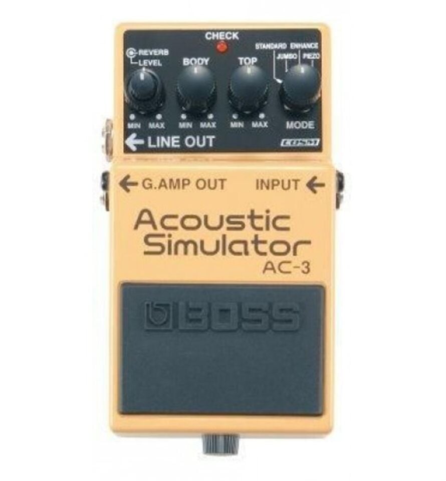 BOSS AC-3 ACOUSTIC GİTAR PEDALI