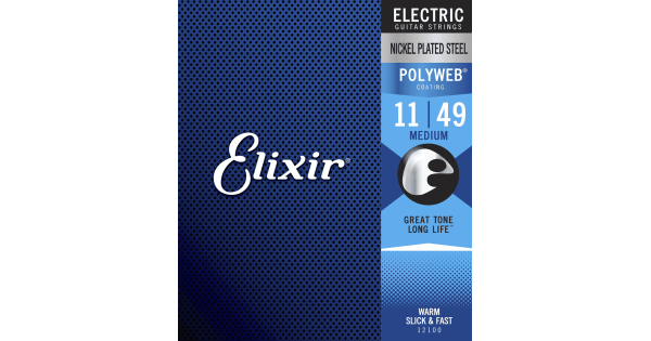 ELEKTRO GİTAR TELİ ELIXIR 011-049 POLYWEB