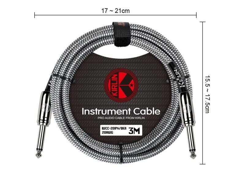 ENSTRÜMAN KABLOSU KIRLIN 6M 201 BK