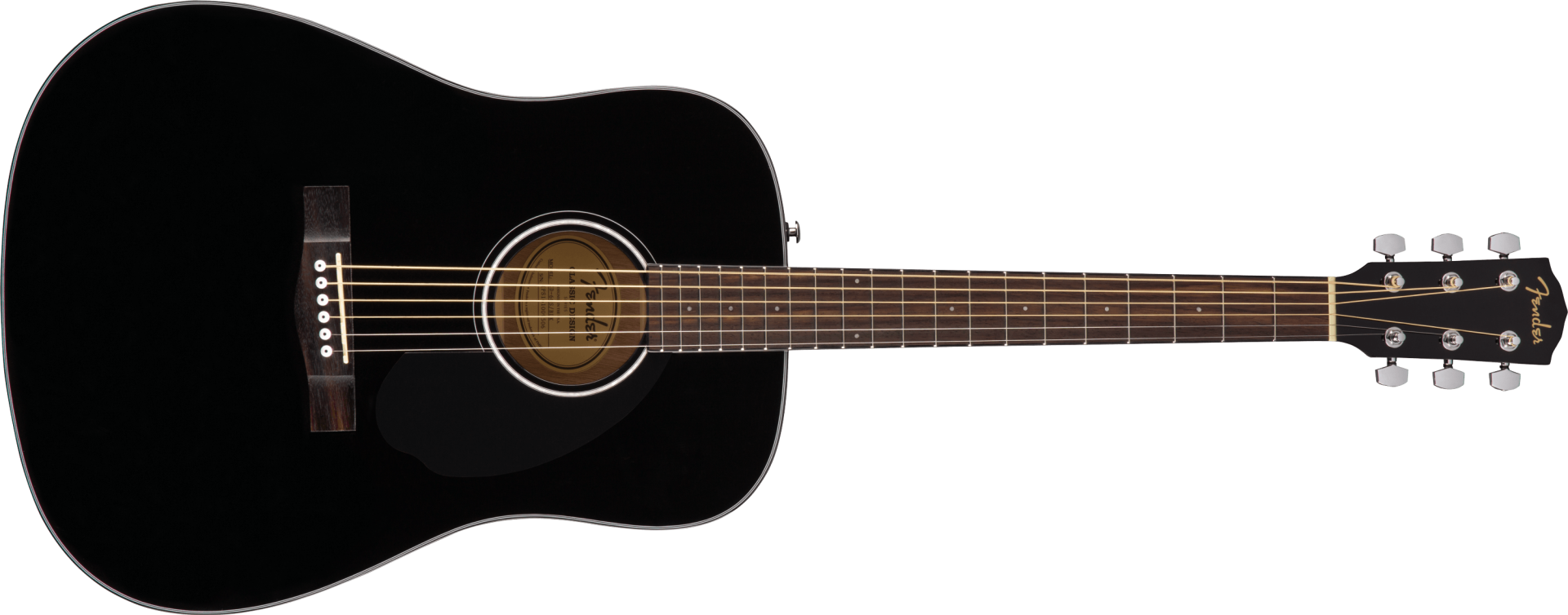 AKUSTİK GİTAR FENDER CD-60S DREADNOUGHT BLK