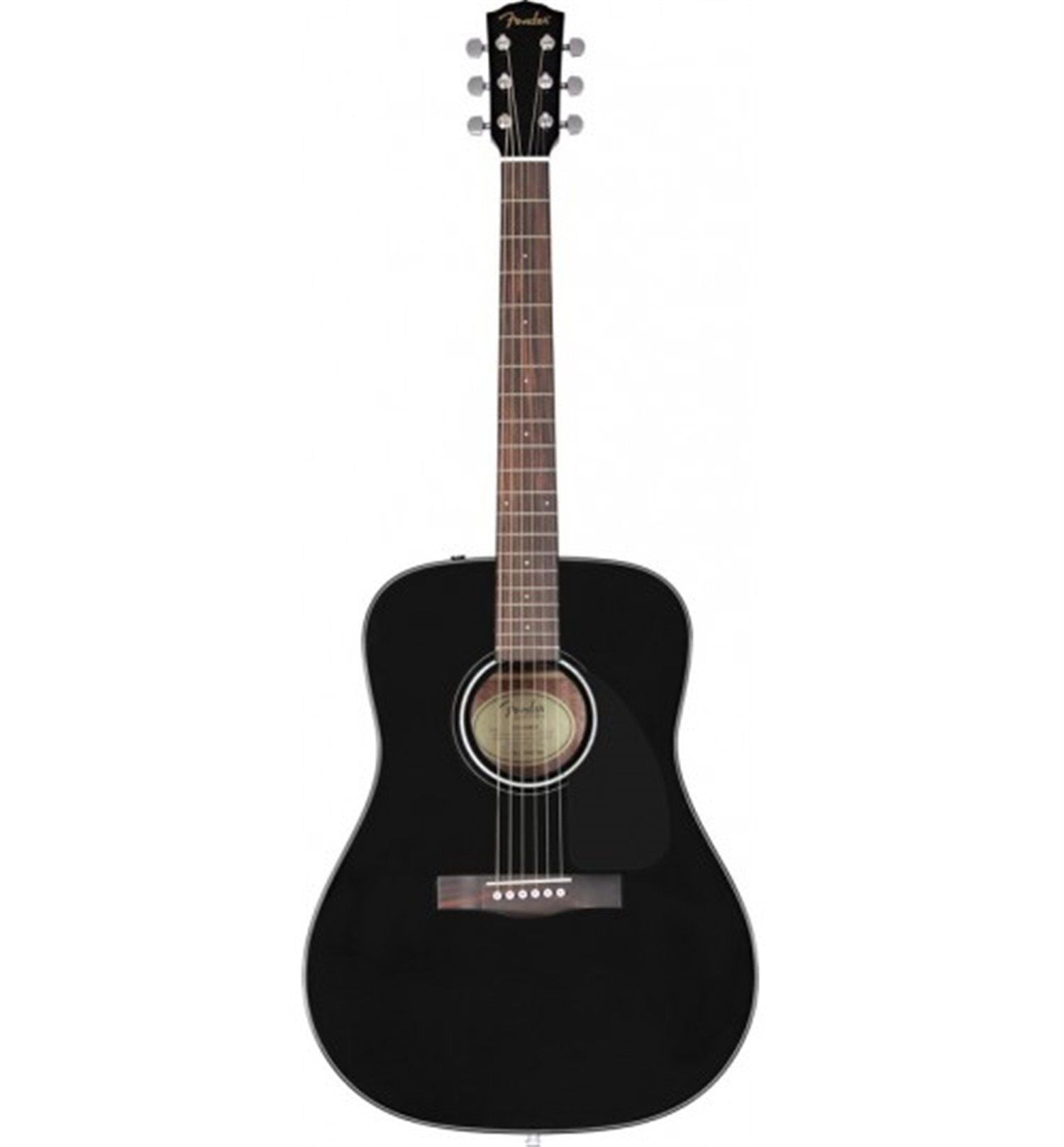 AKUSTİK GİTAR FENDER CD-60 BLK
