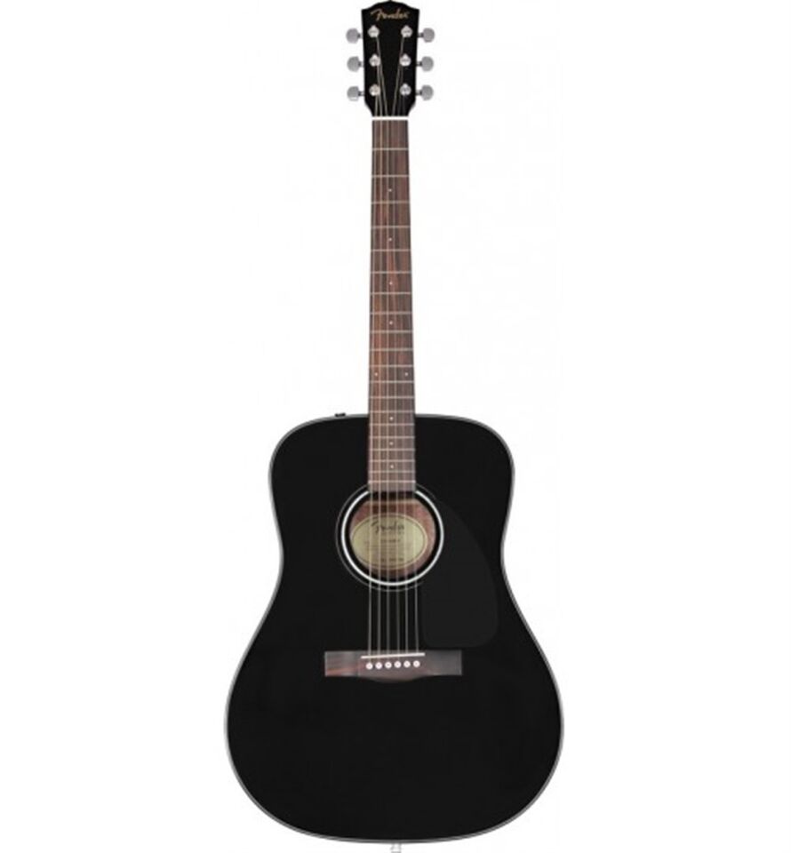 AKUSTİK GİTAR FENDER CD-60 BLK