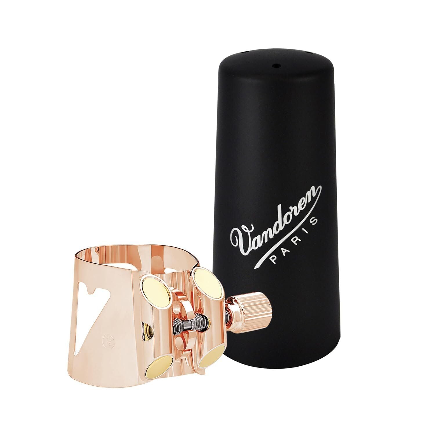 KLARNET BİLEZİĞİ (LİGATÜR) VANDOREN BB OPTIMUM PINK GOLD PLASTİK KAPAK