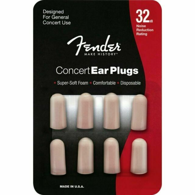 KULAK TIKACI CONCERT SERIES FOAM EAR PLUGS FENDER