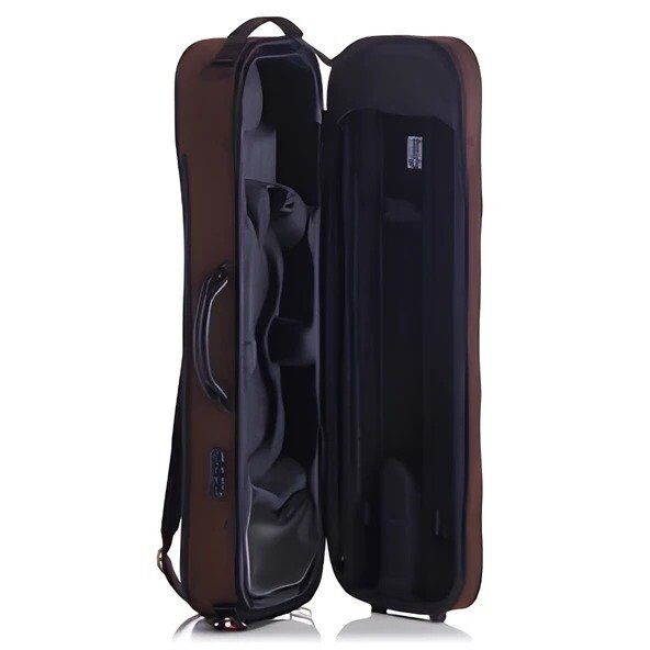 BAM VİYOLA KUTUSU SG5141SC STYLUS OBLONG KAHVERENGİ 41,5 CM
