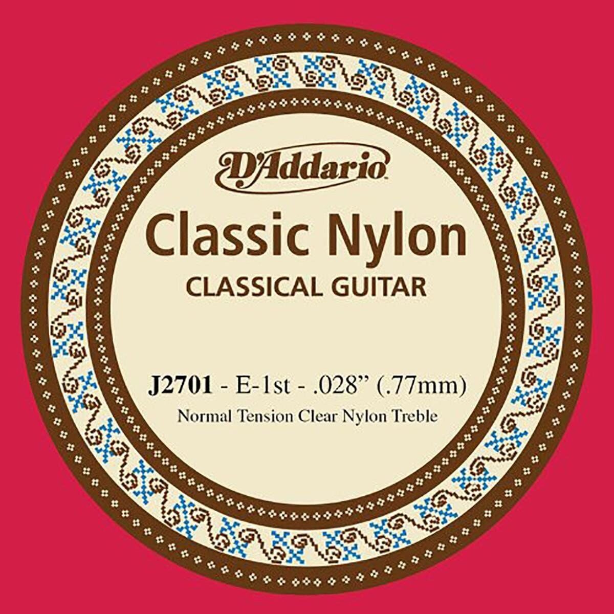 KLASİK GİTAR TELİ D'ADDARIO J2701 NORMAL E