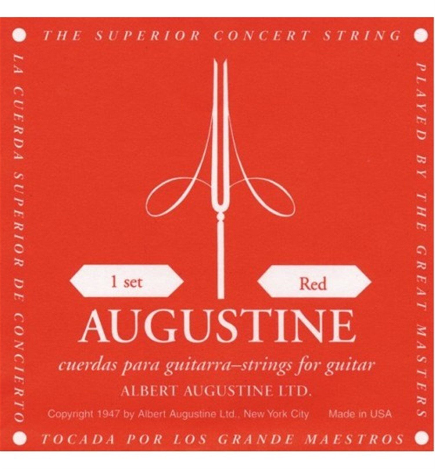 KLASİK GİTAR TELİ AUGUSTINE RED SET GEWA