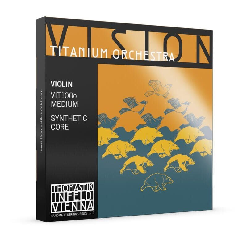THOMASTIK VISION TITANIUM ORKESTRA SET KEMAN TELİ