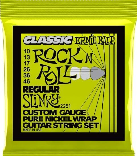 ERNIE BALL ELEKTRO GİTAR TELİ ROCKN ROLL 2251