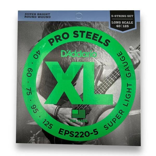BAS GİTAR TELİ DADDARIO 5 TELLİ, XL, 40-95, LONG SCALE