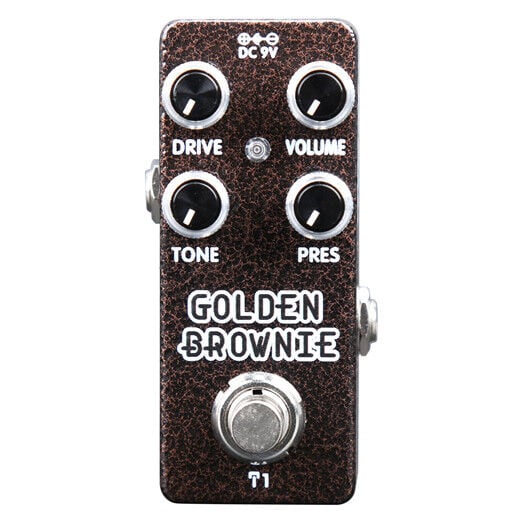 PEDAL FZONE T1 DISTORTION GOLDEN BROWNIE
