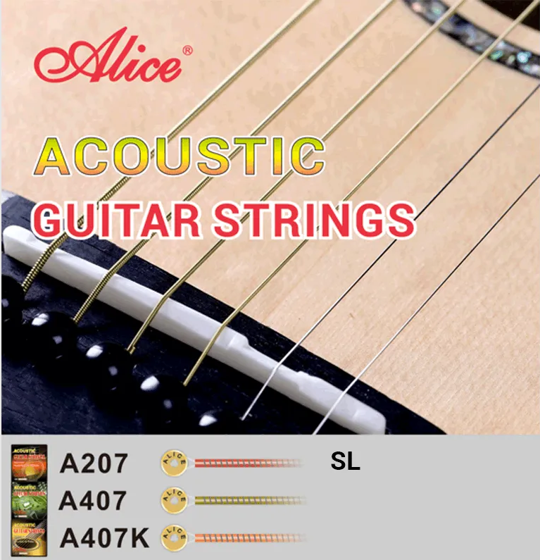 AKUSTİK GİTAR TELİ ALICE SUPER LIGHT A207-SL
