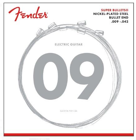 FENDER ELEKTRO GİTAR TELİ SUPER BULLETS 3250L 9-42