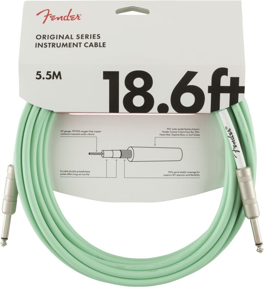 ENSTRÜMAN KABLOSU FENDER DELUXE 10'' 3M TWD