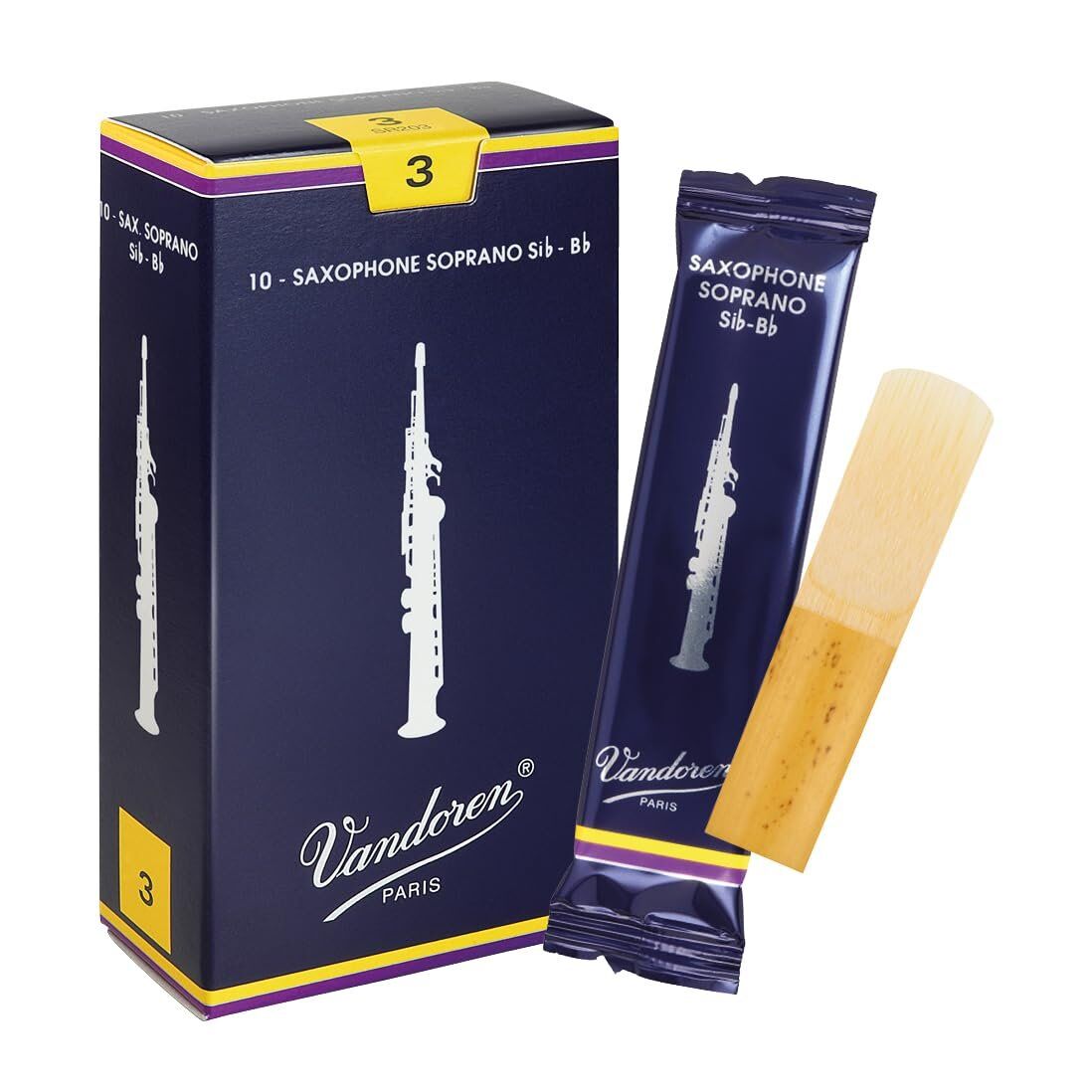 VANDOREN SOPRANO SAKSAFON KAMIŞI TRADITIONAL 3 NUMARA
