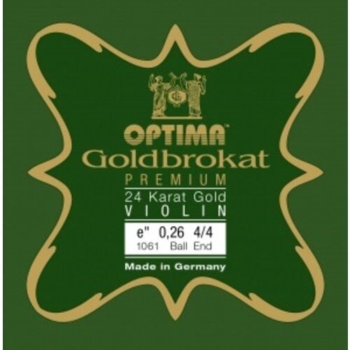 OPTIMA GOLDBROKAT 0,26 PREMIUM E (Mİ) 24 KARAT GEWA KEMAN TELİ