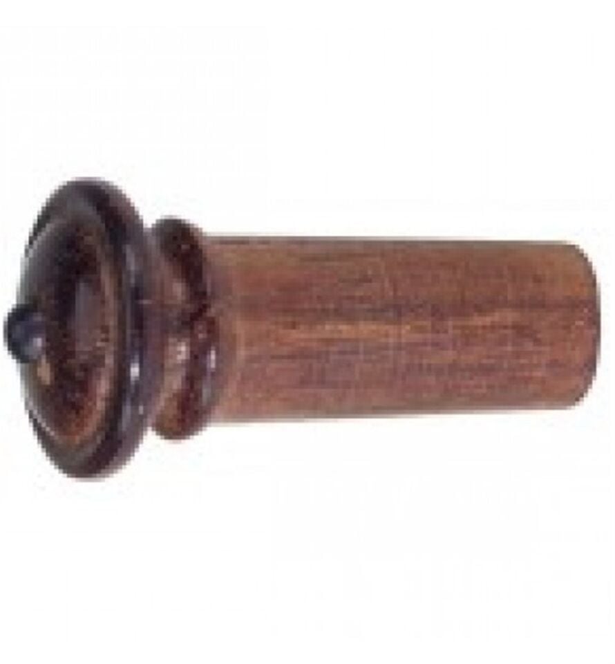 KEMAN KUYRUK DÜĞMESİ ROSEWOOD (GÜL AĞACI) DÜZ PICALDI