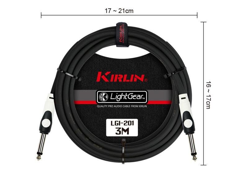 ENSTRÜMAN KABLOSU KIRLIN 3M LGI201 BK