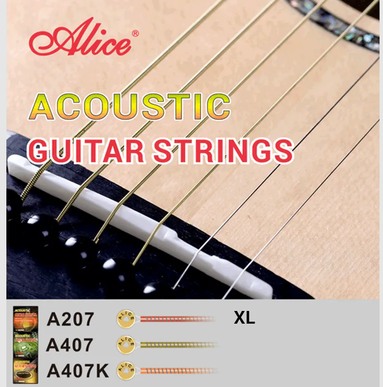 AKUSTİK GİTAR TELİ ALICE EXTRA LIGHT A207-XL
