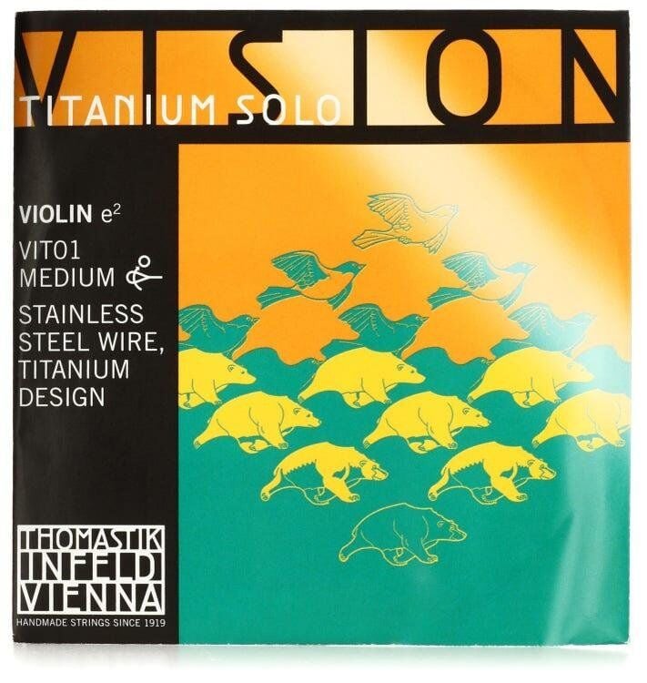 THOMASTIK VISION TITANIUM SOLO E (Mİ) KEMAN TELİ