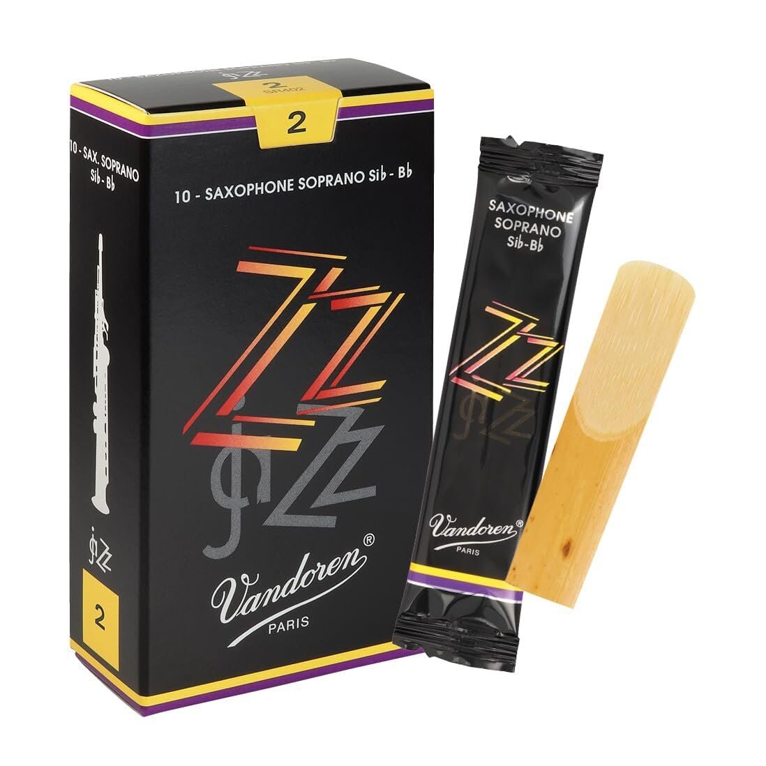 VANDOREN SOPRANO SAKSAFON KAMIŞI JAZZ 2 NUMARA