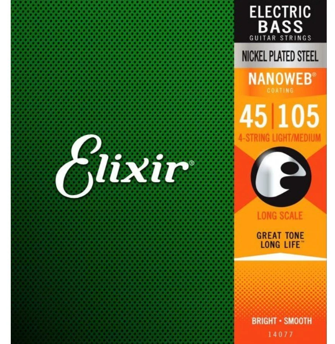 BAS GİTAR TELİ ELIXIR 045-105