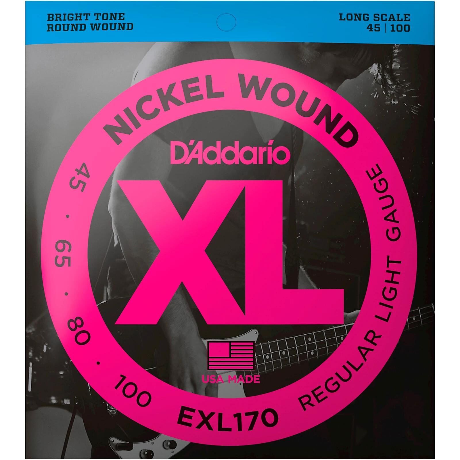 BAS GİTAR TELİ DADDARIO LONG SCALE 45-100