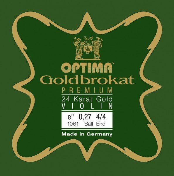 OPTIMA GOLDBROKAT 0,27 E (Mİ) PREMIUM 24 KARAT GEWA KEMAN TELİ
