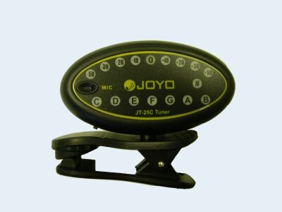 TUNER CLIP CHROMATIC 25C JOYO