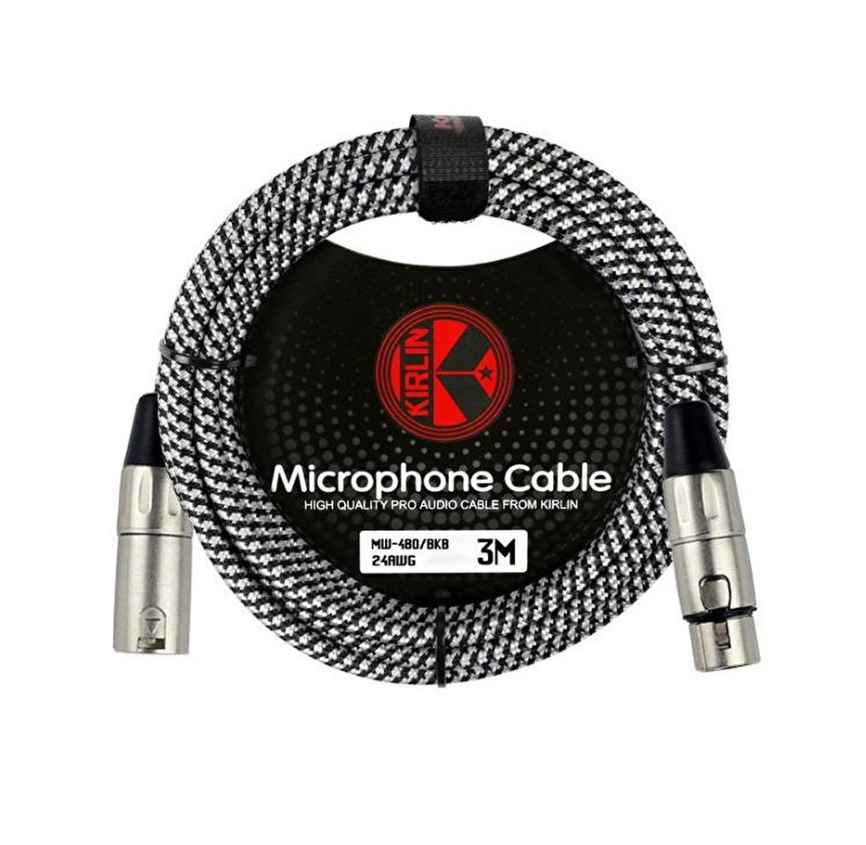 MİKROFON KABLOSU KIRLIN 3M BKB