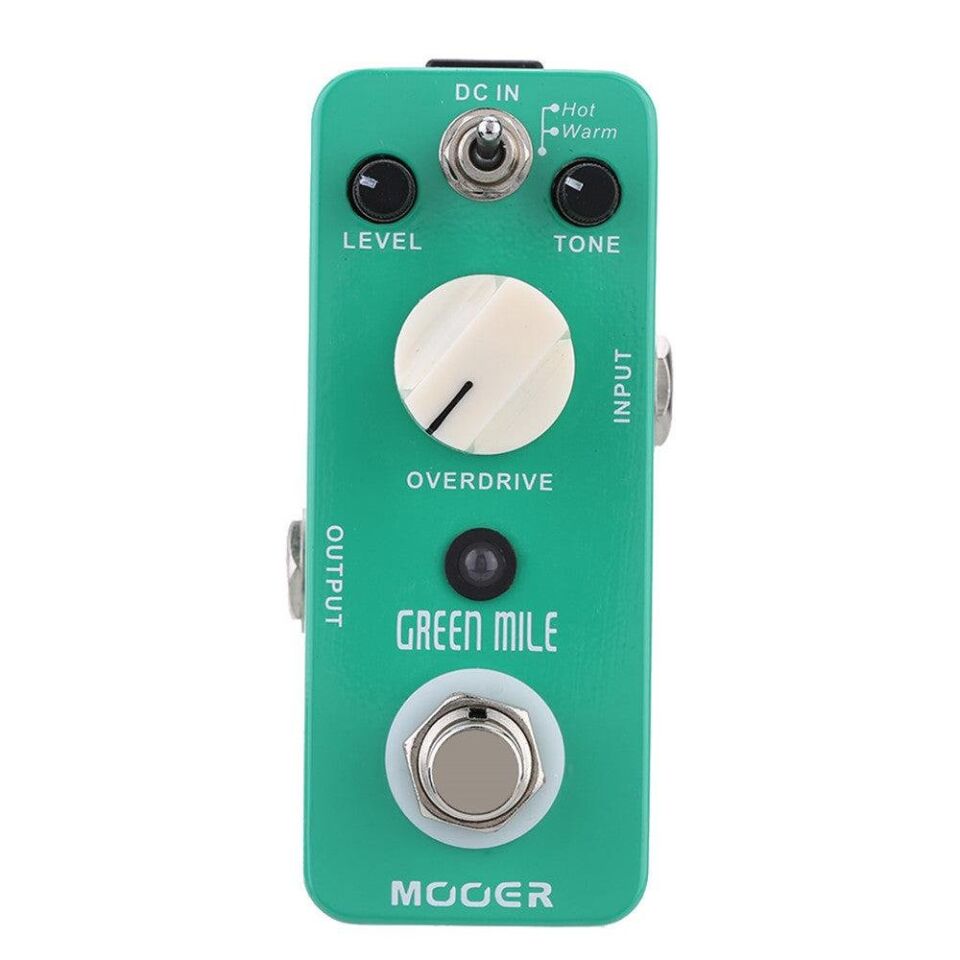 MOOER MOD1 MICRO SERI GREEN OVERDRIVE GİTAR PEDALI