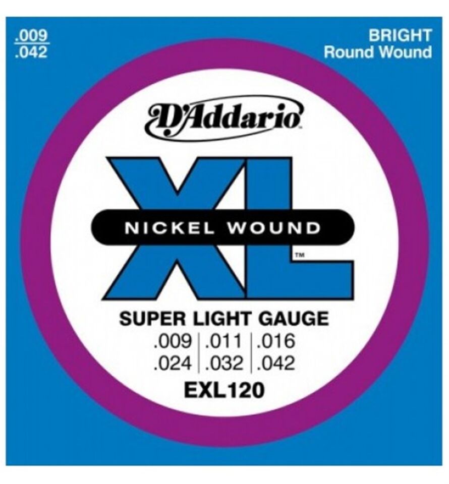 ELEKTRO GİTAR TELİ DADDARIO 0,09 EXL120
