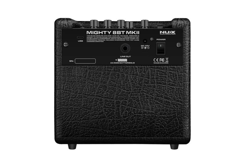 ELEKTRO GİTAR AMFİSİ NUX MIGHTY 8BT TAŞINABILIR