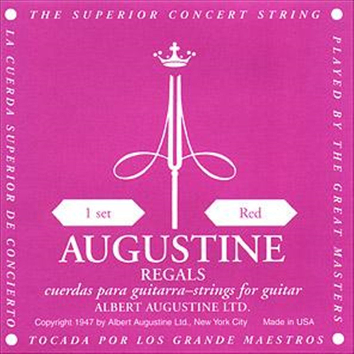 KLASİK GİTAR TELİ AUGUSTINE REGALS RED SET GEWA