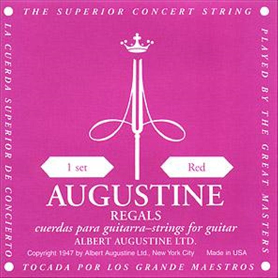 KLASİK GİTAR TELİ AUGUSTINE REGALS RED SET GEWA
