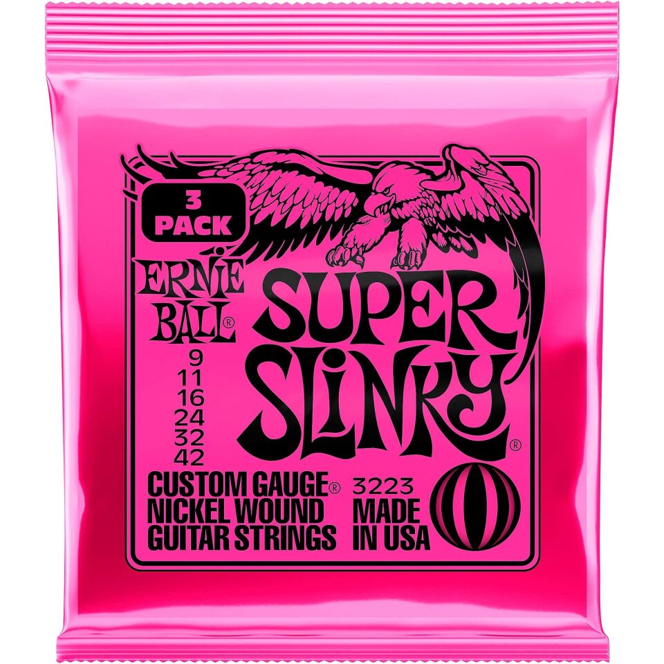 ERNIE BALL AKUSTİK GİTAR TELİ 9-42 3'LÜ SET