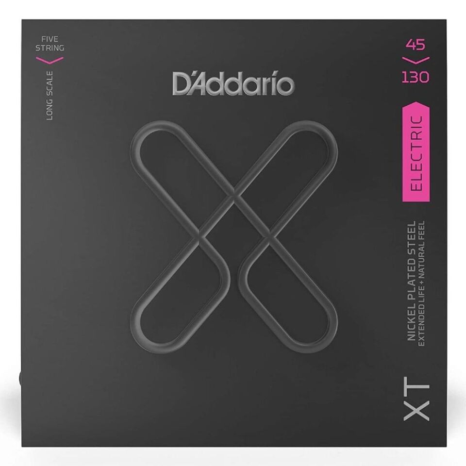 DADDARIO BASS GİTAR TELİ 5 TELLİ XT 45-130 LONG SCALE