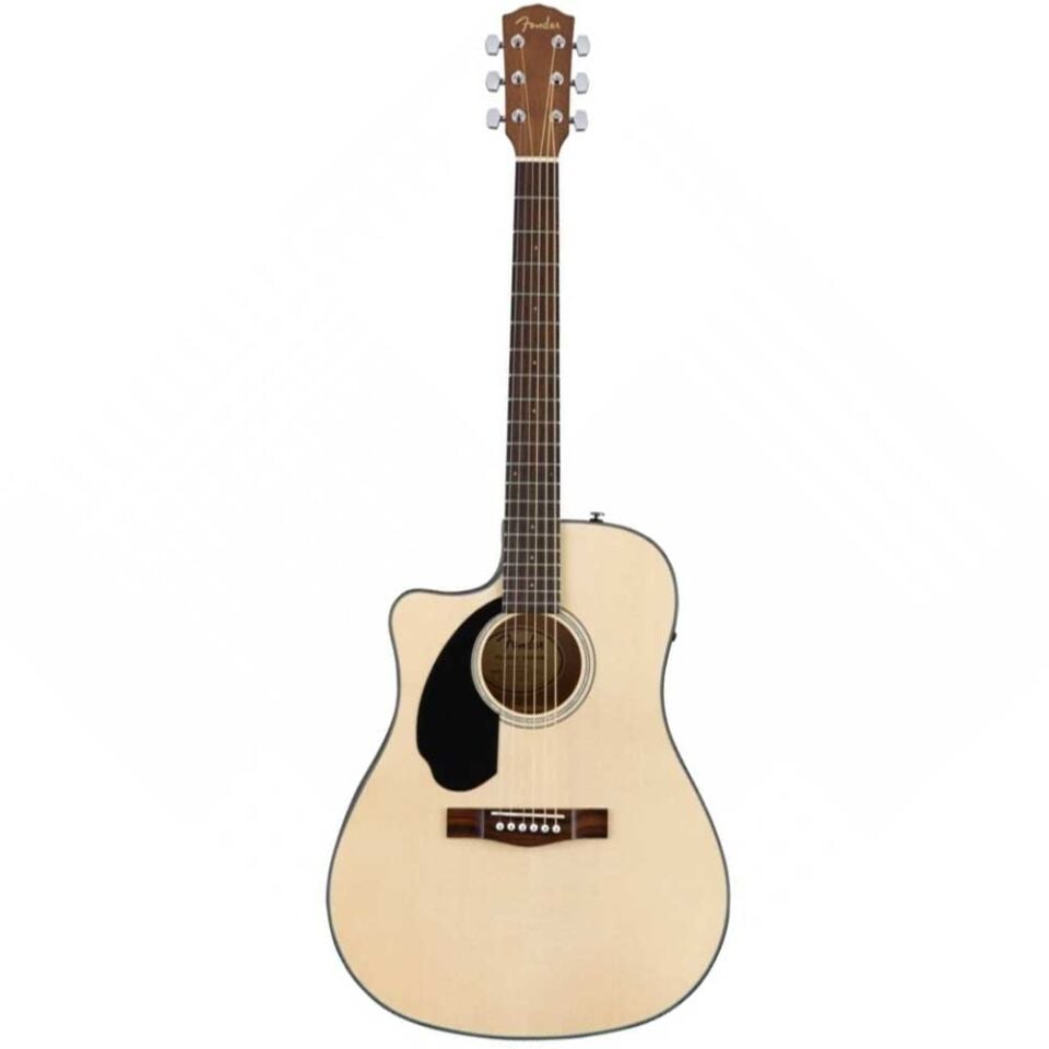 ELEKTRO AKUSTİK GİTAR FENDER CD-60SCE WN BLK LH