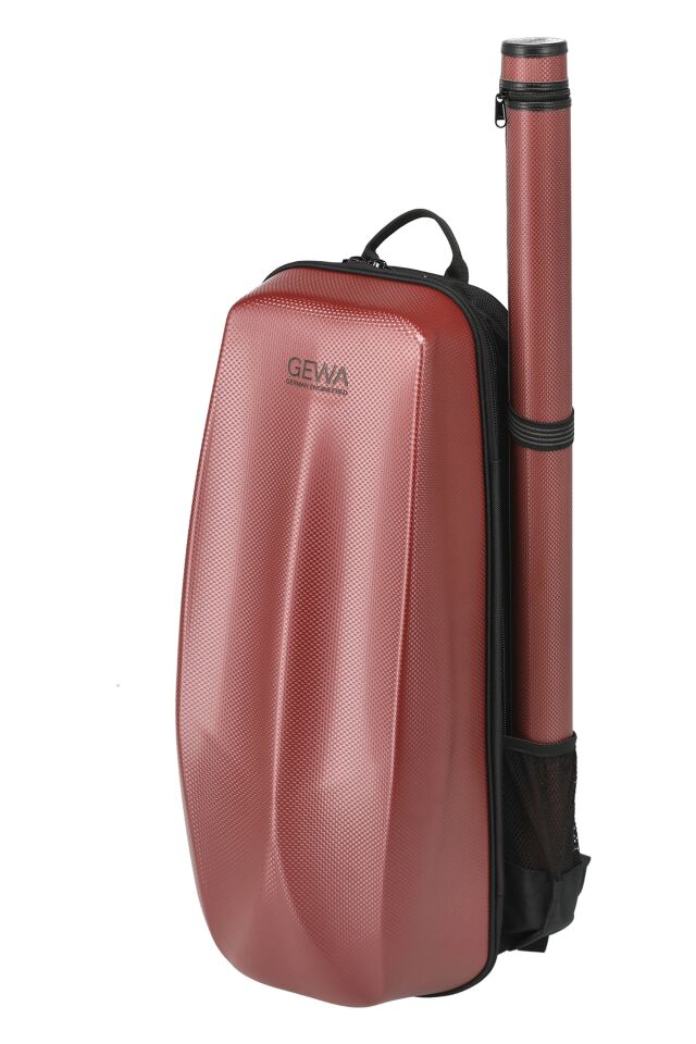 KEMAN KUTUSU GEWA SPACE RED 4/4-3/4 POLLYCARBON 2.7 KG