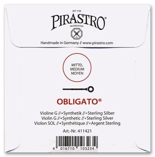 PIRASTRO OBLIGATO G (SOL) KEMAN TELİ