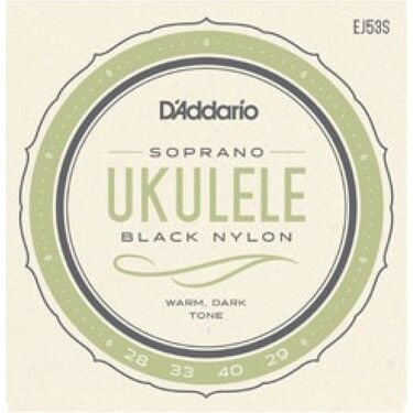 UKULELE TELİ DADDARIO SET BLACK