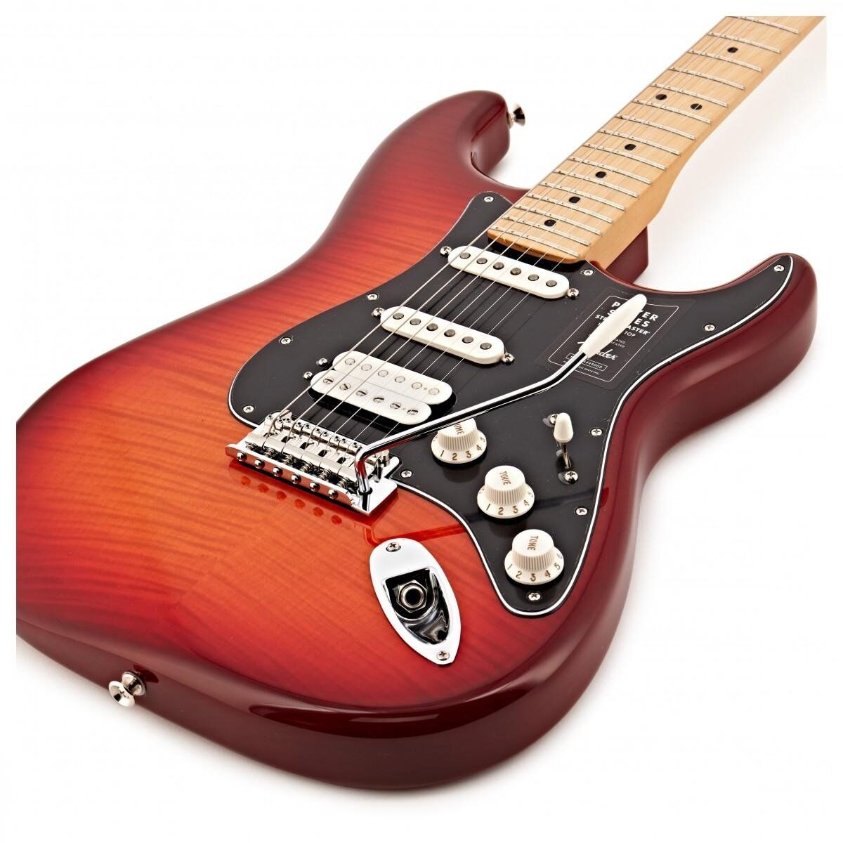 FENDER  PLAYER STRATOCASTER ELEKTRO GİTAR HSS PLUS TOP AGED CHERRY BURST
