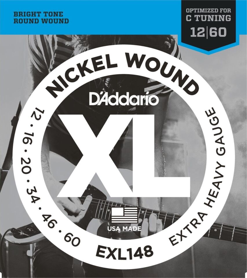 ELEKTRO GİTAR TELİ DADDARIO 0,12 XL 12-60