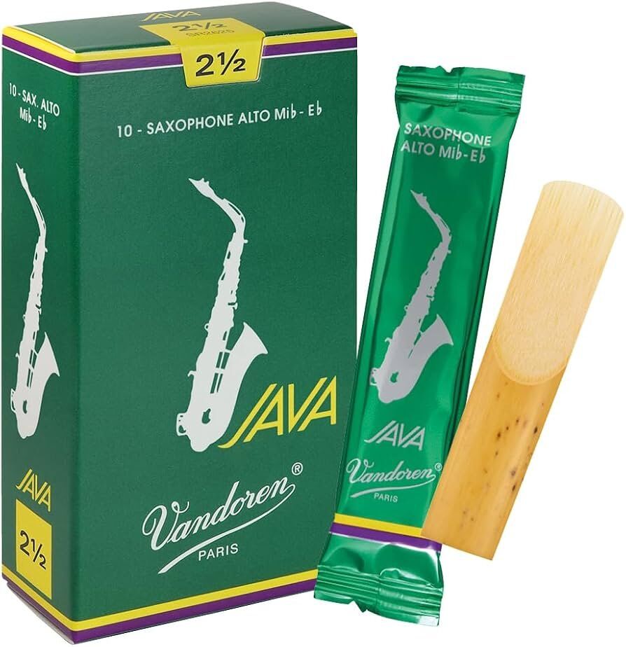 VANDOREN ALTO SAKSAFON KAMIŞI JAVA YEŞİL  2,5 NUMARA