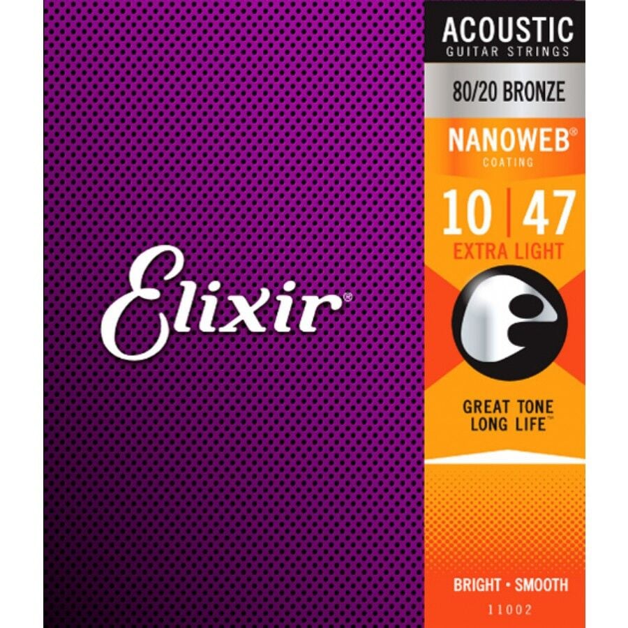 AKUSTİK GİTAR TELİ ELIXIR 010-047 BRONZ